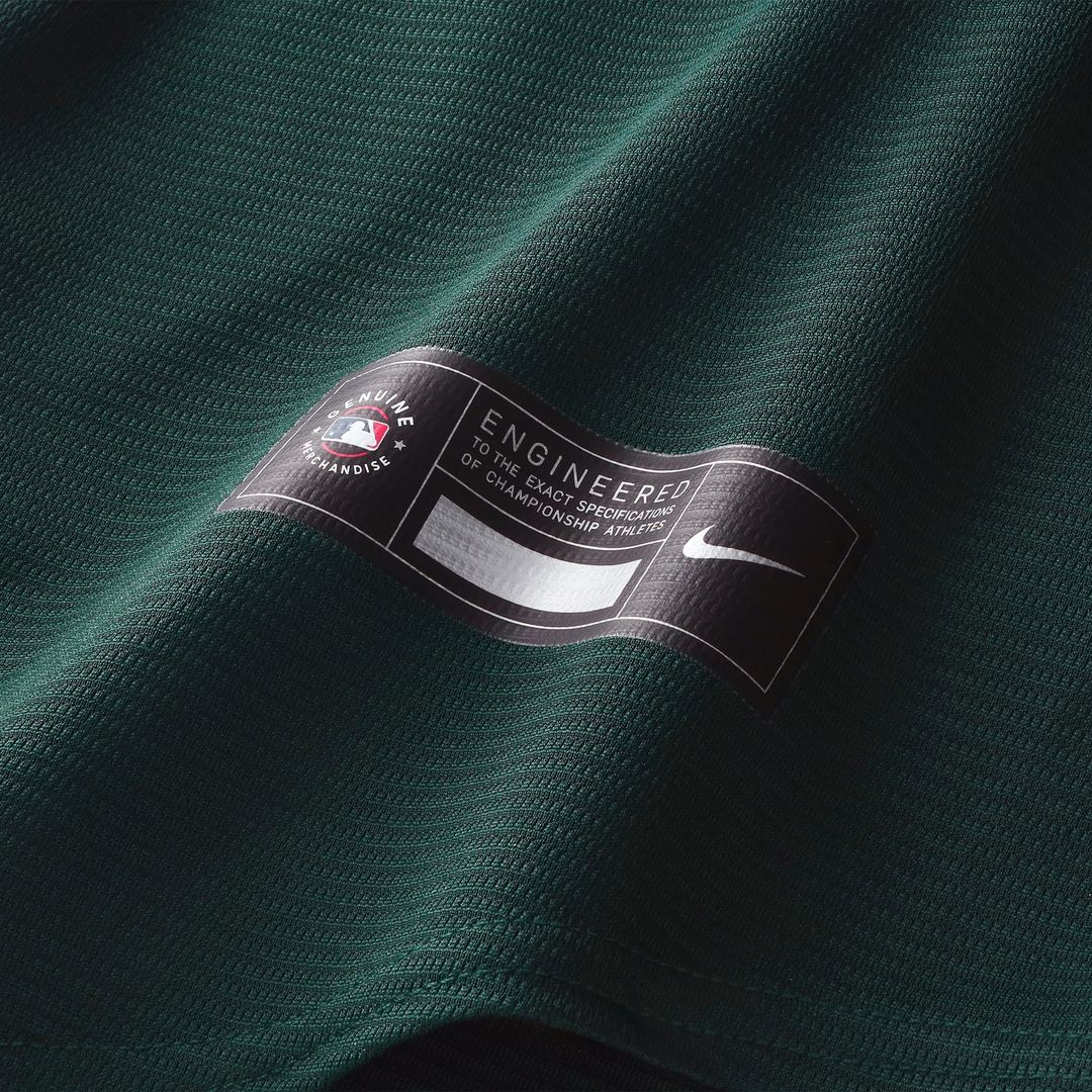 Men's Australia National Team MLB Green Stadium Replica Jersey - view 7