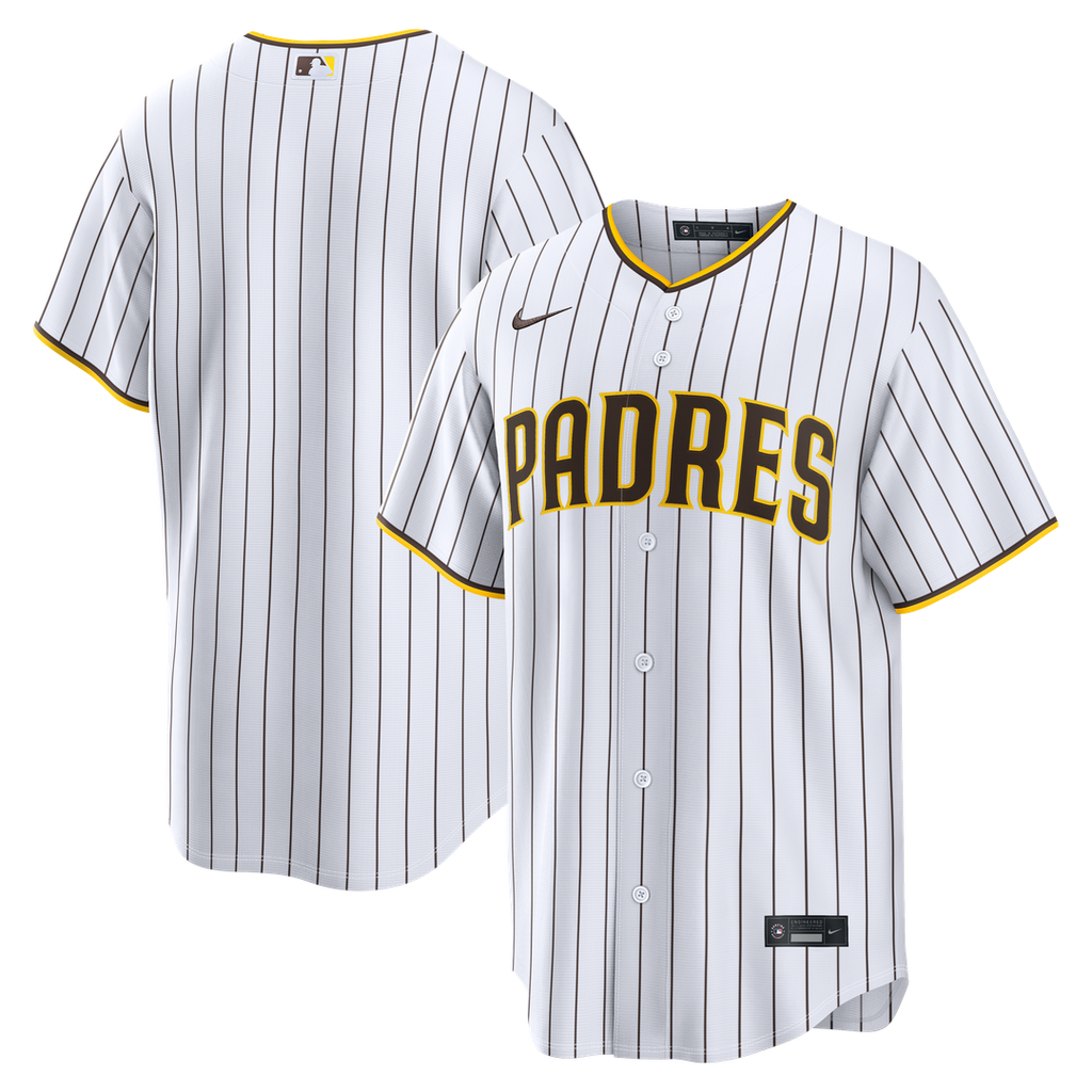 Men's San Diego Padres White Home Replica MLB Baseball Jersey - view 11