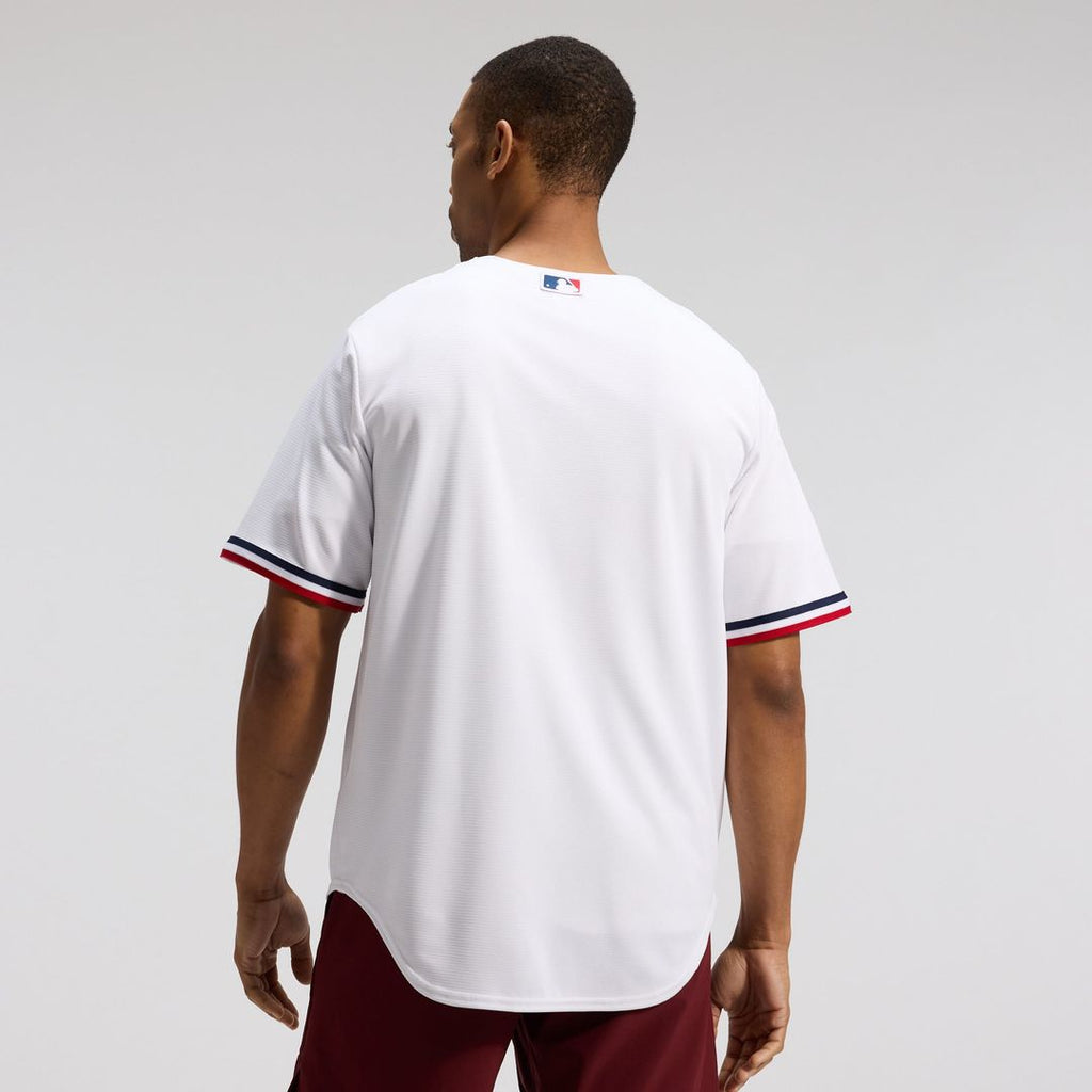 Men's Minnesota Twins White Home Replica MLB Baseball Jersey - view 13