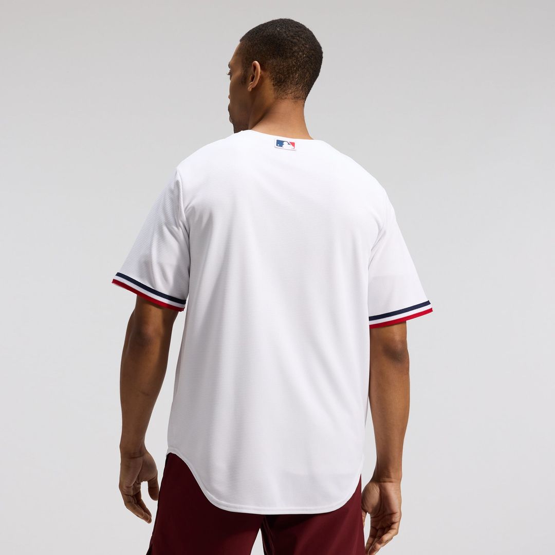 Men's Minnesota Twins White Home Replica MLB Baseball Jersey - view 13