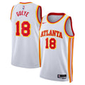 Unisex Mouhamed Gueye Atlanta Hawks Association Edition Swingman NBA Basketball Jersey - White - view 1