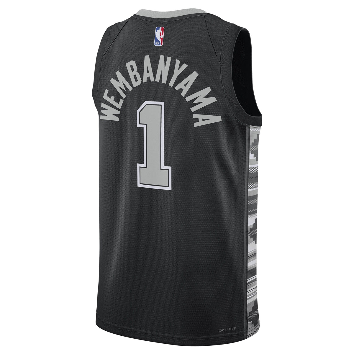 Unisex San Antonio Spurs Statement Edition Swingman NBA Basketball Jersey - Victor Wembanyama - view 4