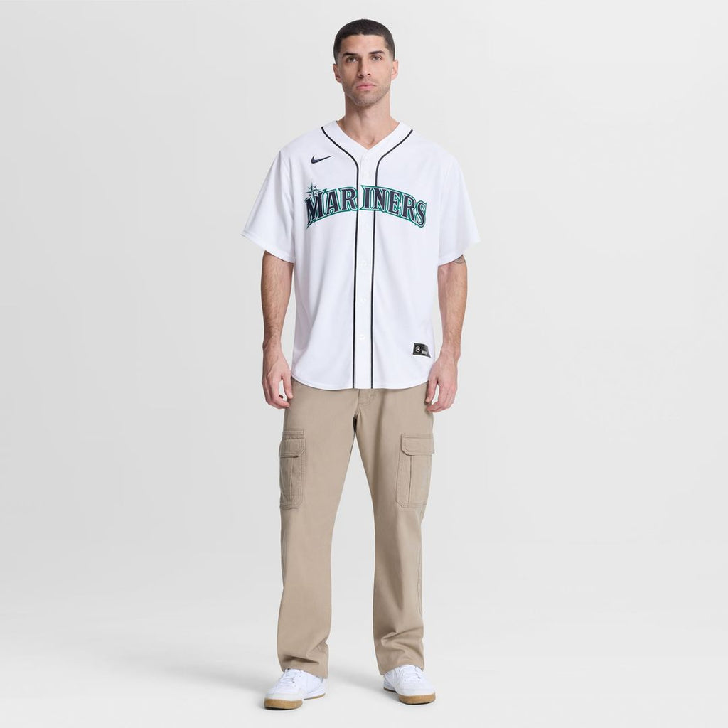 Men's Seattle Mariners Brendan Donovan White Home Replica MLB Baseball Jersey - view 4