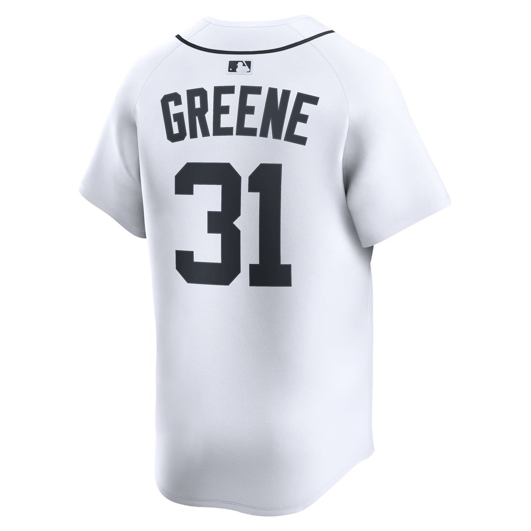 Men's Detroit Tigers Riley Greene White Home Limited MLB Baseball Jersey - view 3