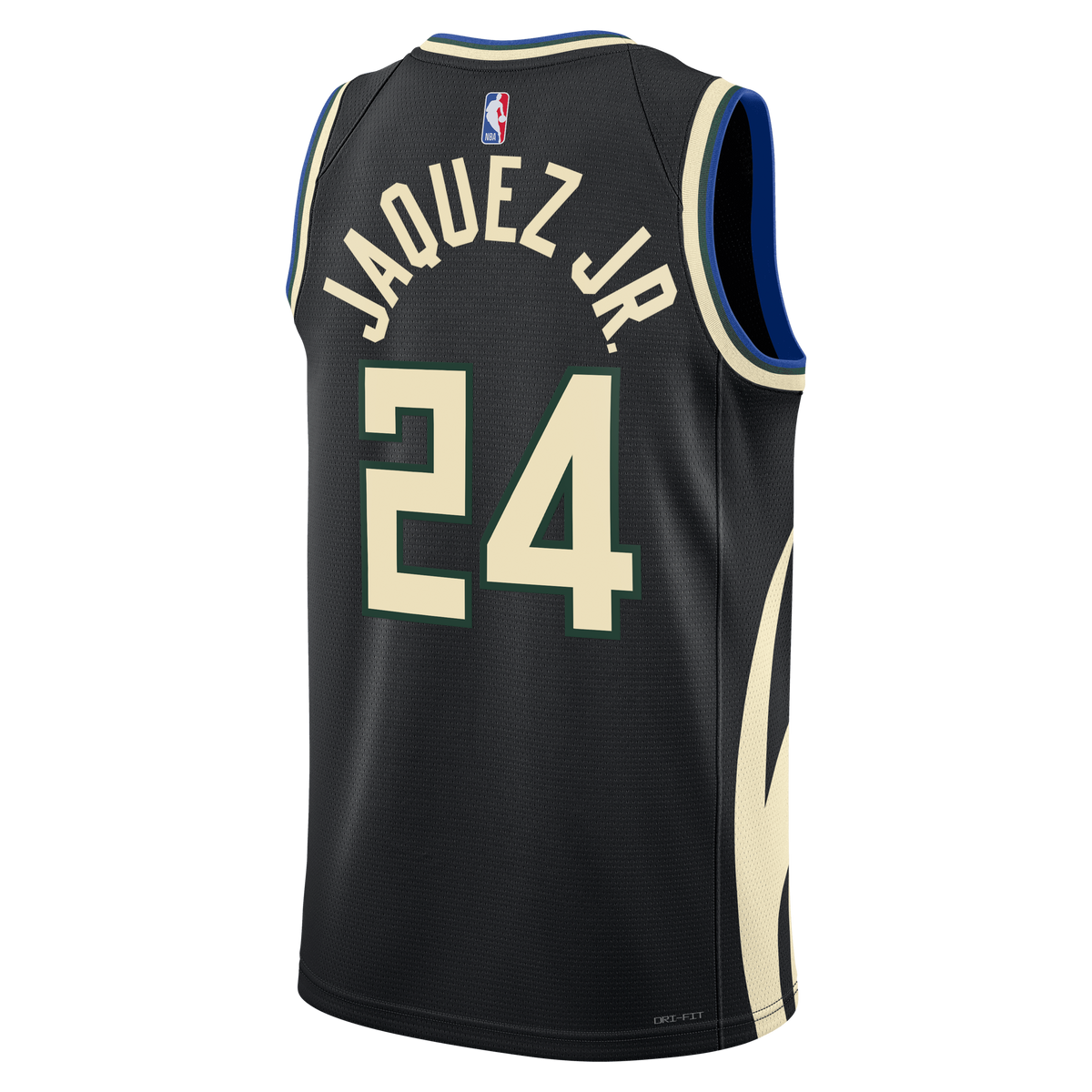 Unisex Jaime Jaquez Jr. Milwaukee Bucks Statement Edition Swingman NBA Basketball Jersey - Hunter Green - view 4