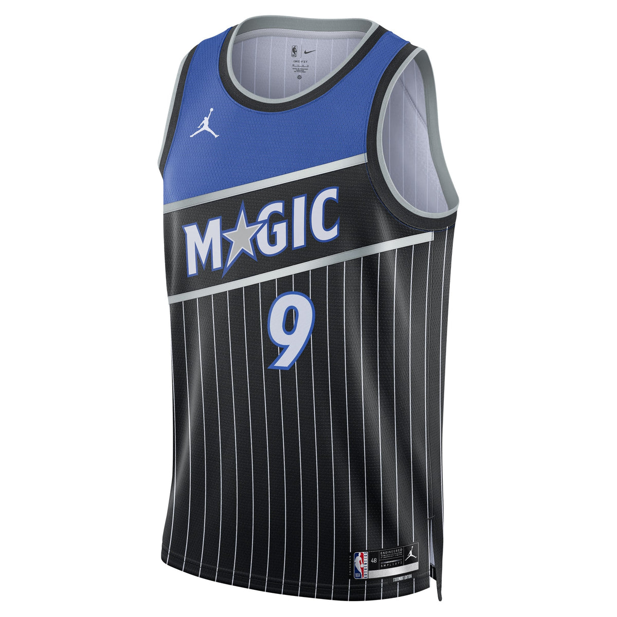Unisex Nikola Vučević Orlando Magic Statement Edition NBA Basketball Jersey - Black - view 3