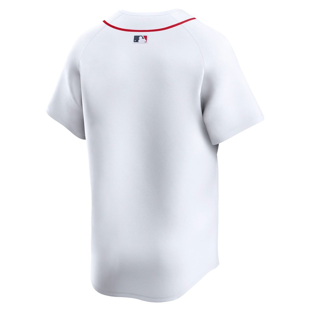 Men's Boston Red Sox White Home Limited MLB Baseball Jersey - view 7