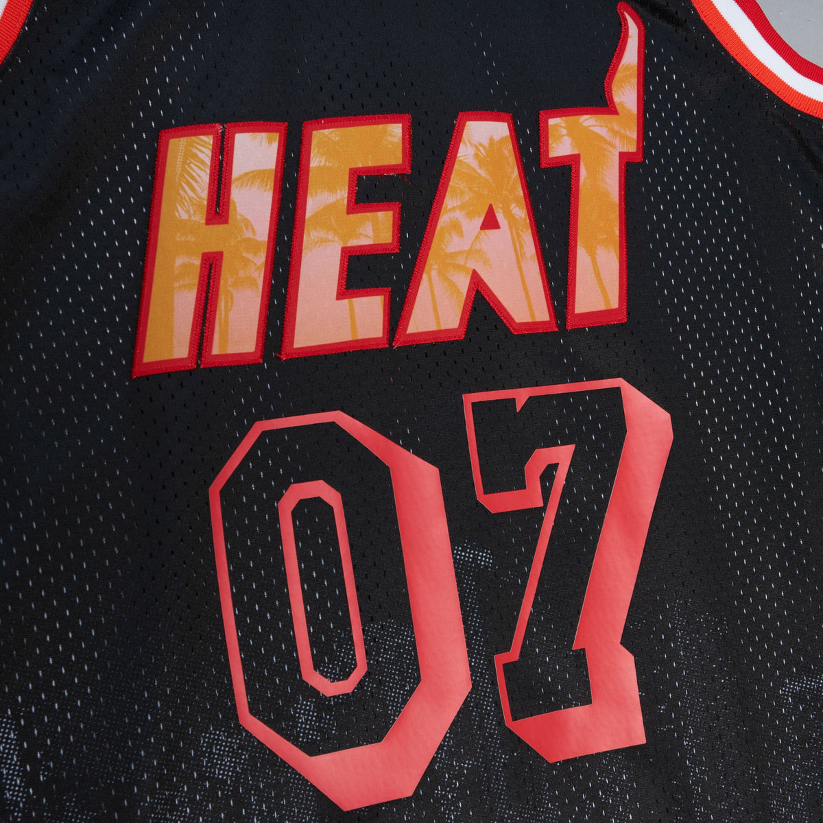 Men's Miami Heat M&N Nicky Jam Swingman NBA Basketball Jersey - view 4