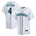 Men's Seattle Mariners Colt Emerson White Home Replica MLB Baseball Jersey - view 1