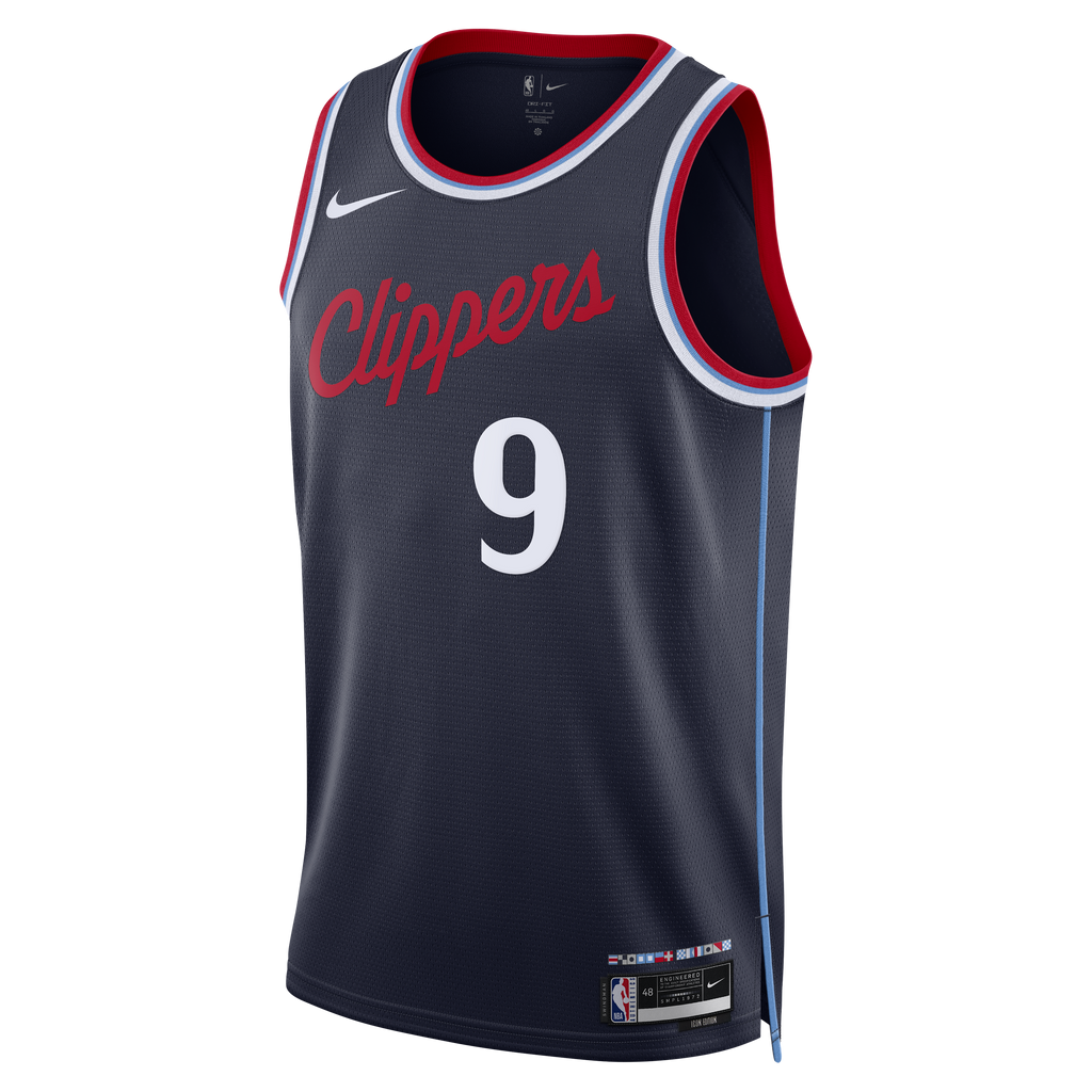 Unisex Bennedict Mathurin Los Angeles Clippers Replica Icon Edition Swingman NBA Basketball Jersey - Navy - view 3