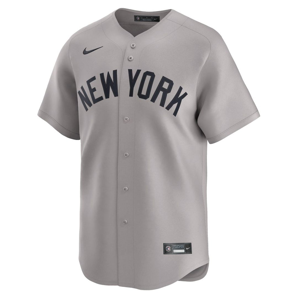 Men's New York Yankees Anthony Volpe Gray Away Limited MLB Baseball Jersey - view 2