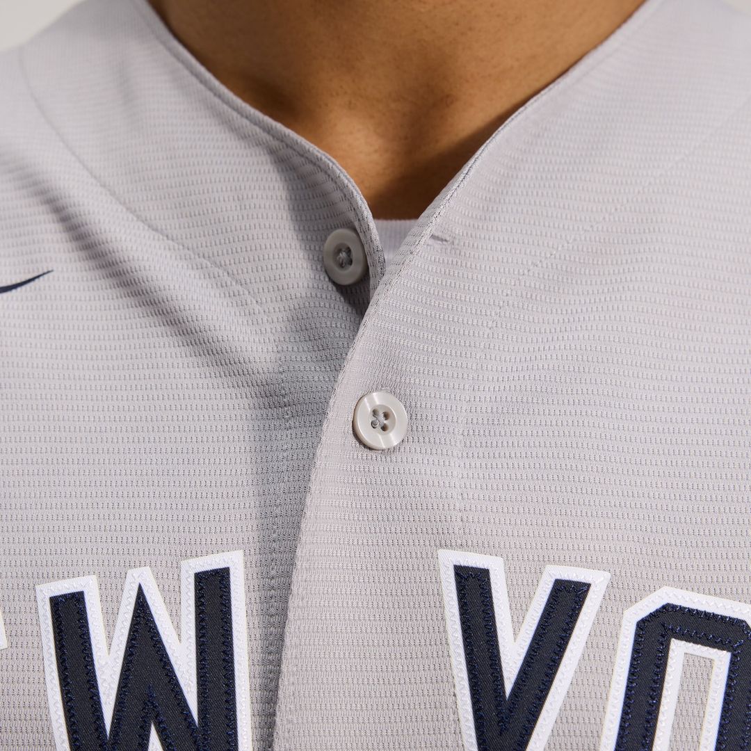 Men's New York Yankees Anthony Volpe Gray Road Replica MLB Baseball Jersey - view 11