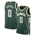 Unisex Brayden Burries Milwaukee Bucks Icon Swingman NBA Basketball Jersey - Green - view 1