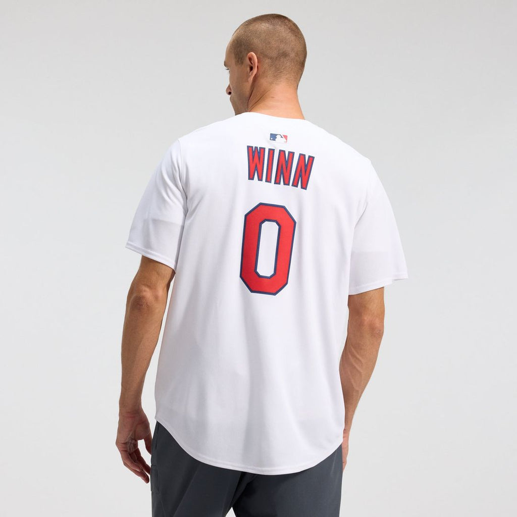 Men's St. Louis Cardinals Masyn Winn White Home Limited MLB Baseball Jersey - view 4