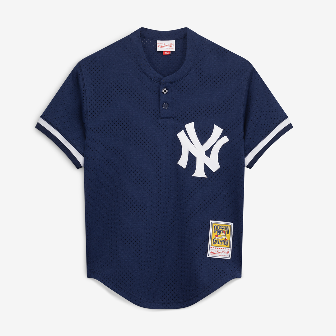 Men's New York Yankees Derek Jeter Navy Batting Practice MLB Baseball Jersey - view 2