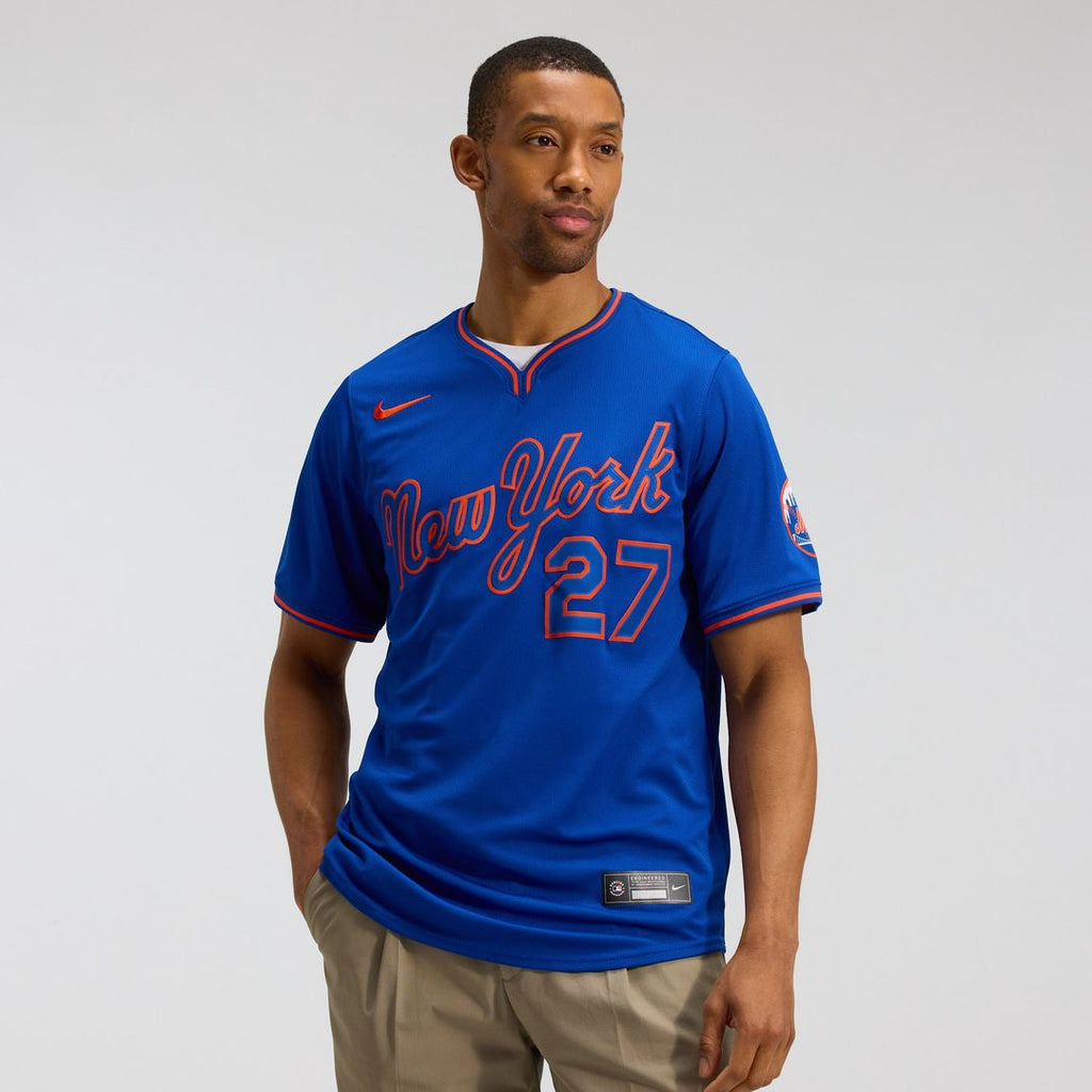 Men's New York Mets Mark Vientos Royal Alternate Limited MLB Baseball Jersey - view 3