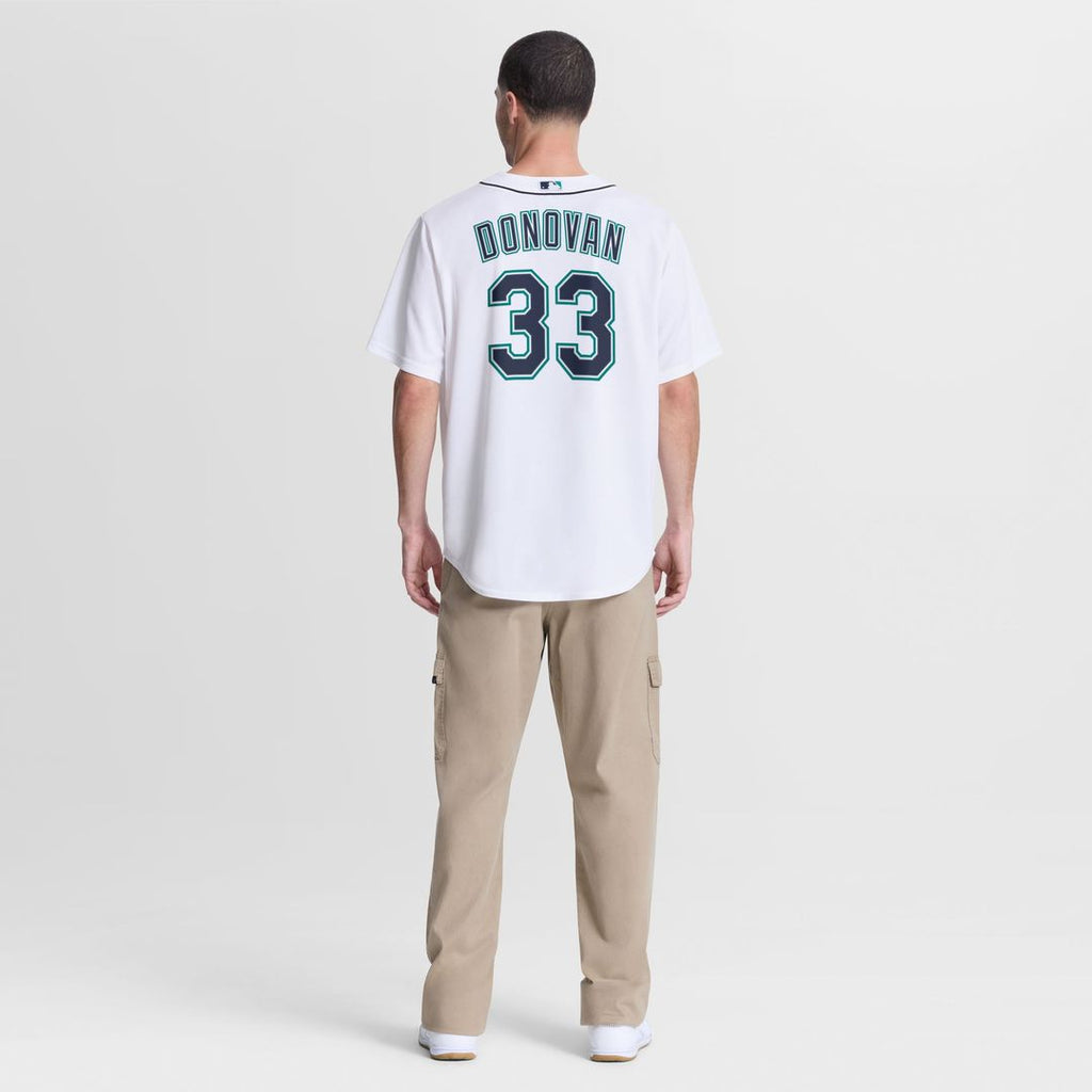 Men's Seattle Mariners Brendan Donovan White Home Replica MLB Baseball Jersey - view 5