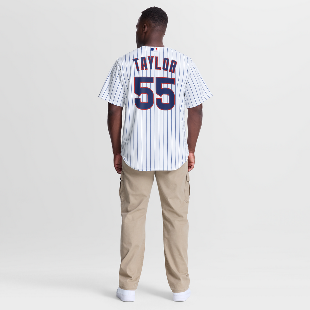 Men's Chicago Cubs Tyrone Taylor White Home Replica MLB Baseball Jersey - view 3