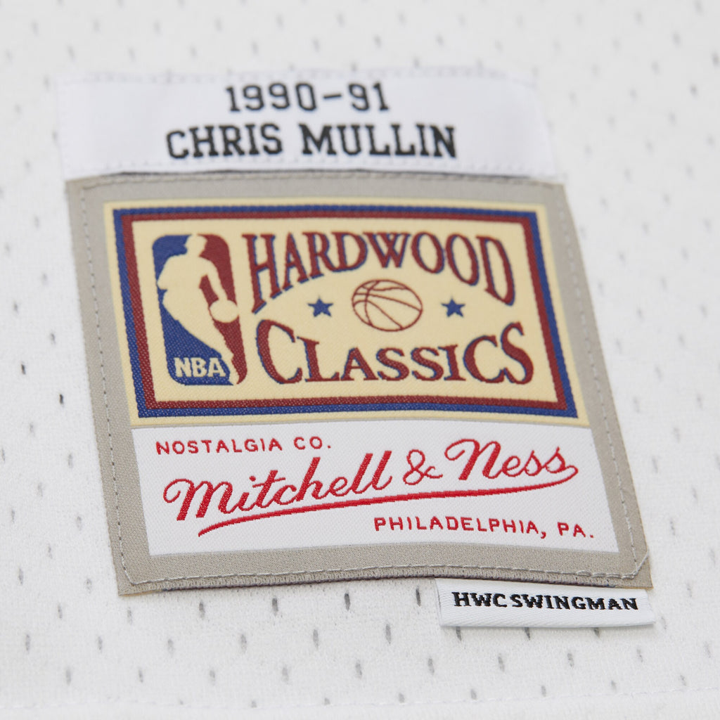 Men's Golden State Warriors Swingman NBA Basketball Jersey 1990 Chris Mullin - view 5