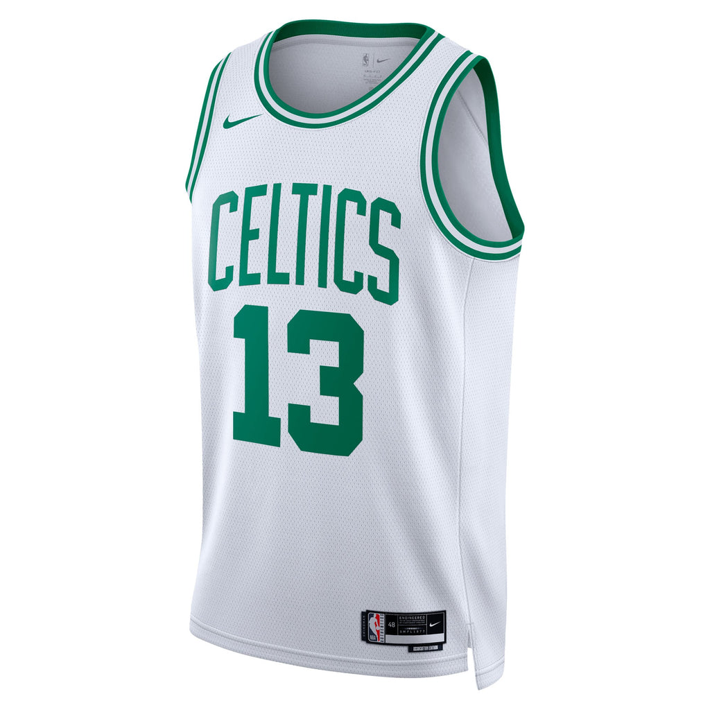 Unisex Paul George Boston Celtics Association Edition Swingman NBA Basketball Jersey - White - view 3