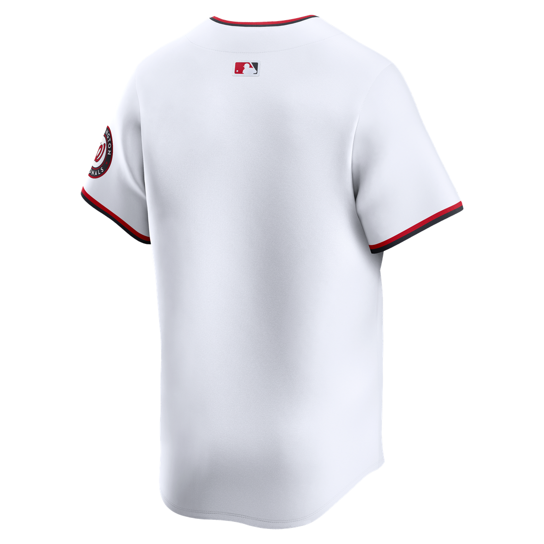 Men's Washington Nationals White Home Limited MLB Baseball Jersey - view 4