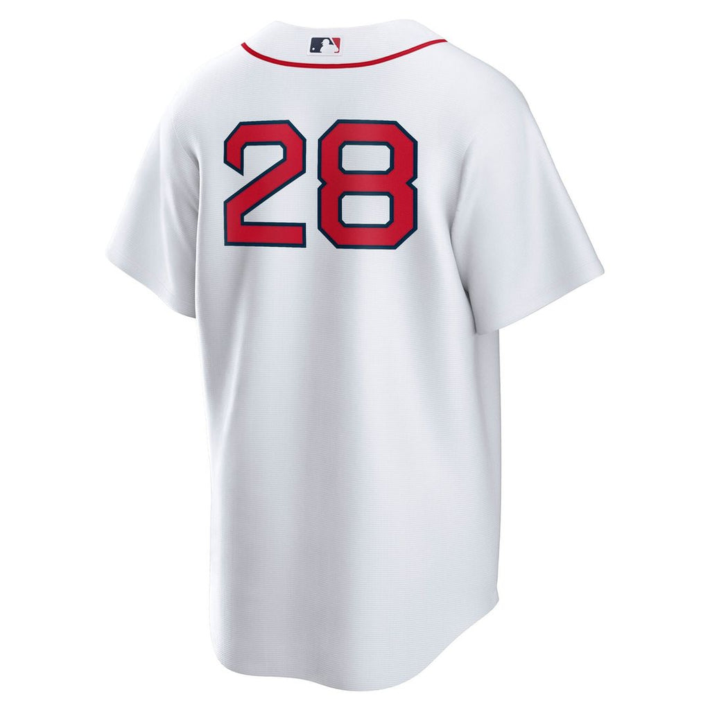 Men's Boston Red Sox Kristian Campbell White Home Replica MLB Baseball Jersey - view 3