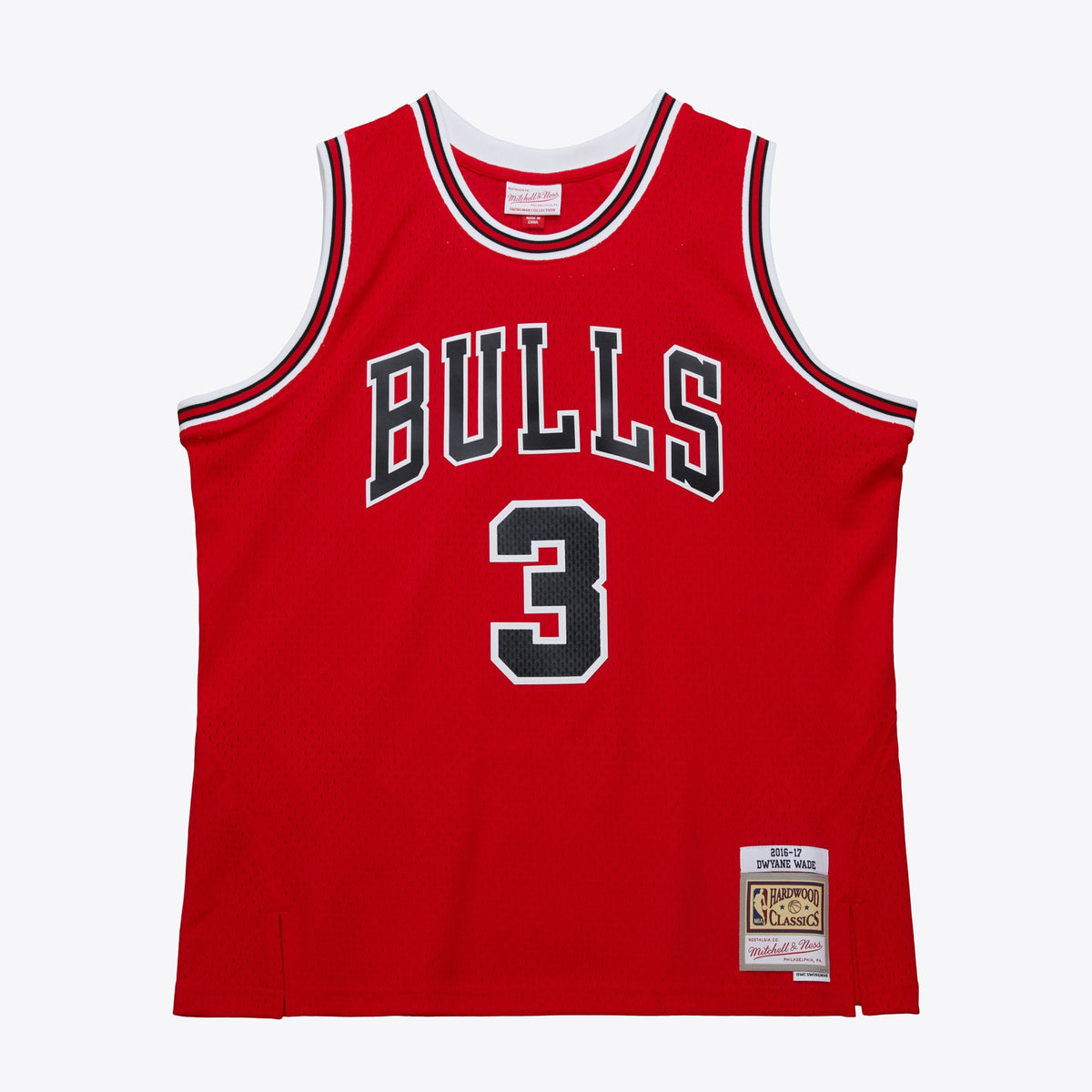 Men's Chicago Bulls Dark NBA Basketball Jersey Dwyane Wade 2016 - view 2
