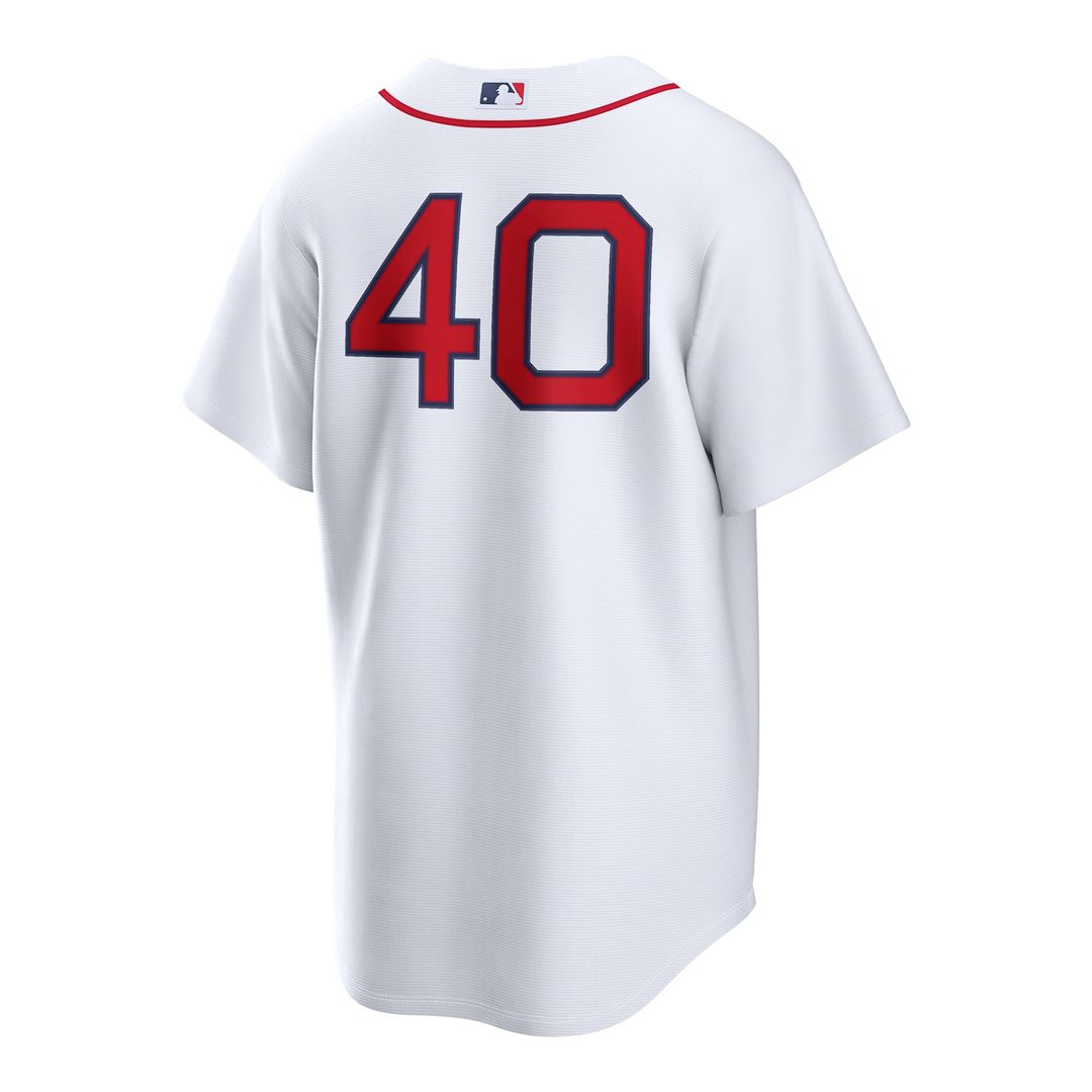 Men's Boston Red Sox Willson Contreras White Home Replica MLB Baseball Jersey - view 3