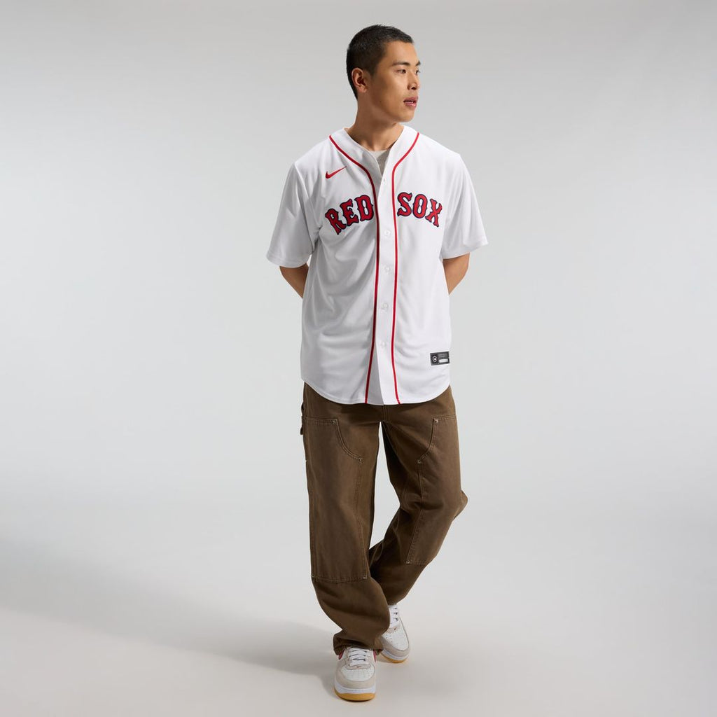 Men's Boston Red Sox Roman Anthony White Home Replica MLB Baseball Jersey - view 4