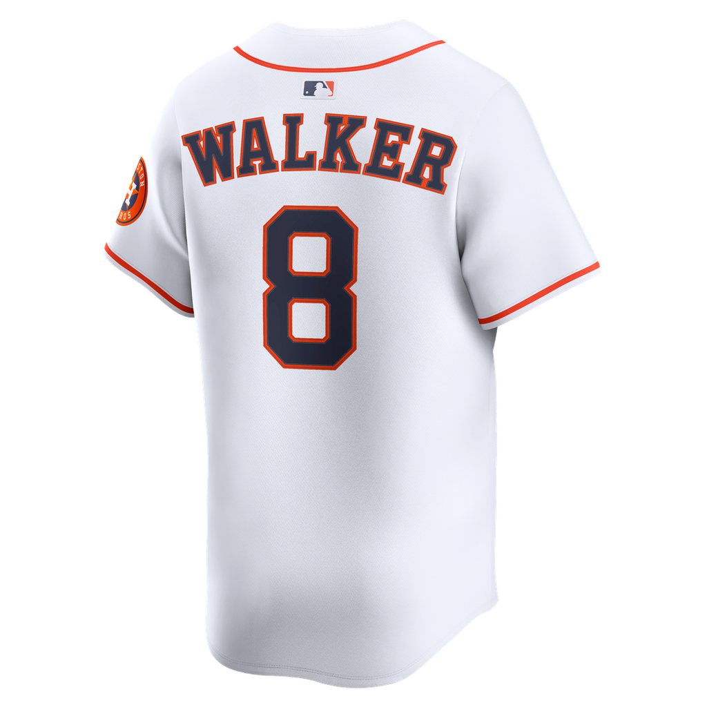Men's Houston Astros Christian Walker White Home Limited MLB Baseball Jersey - view 3