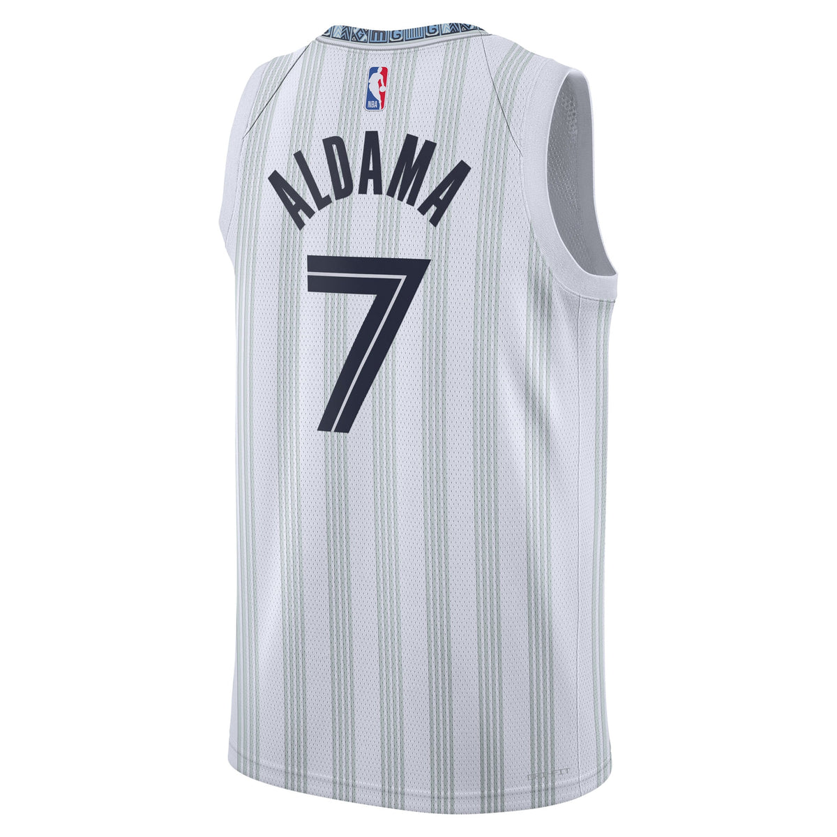 Unisex Santi Aldama Memphis Grizzlies 2025/26 City Edition Swingman NBA Basketball Jersey - Gray - view 4