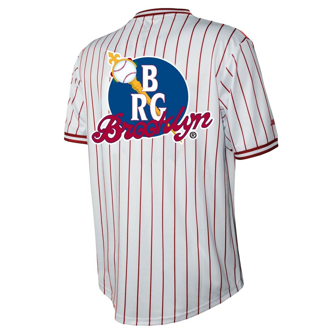 Men's Brooklyn Royal Giants White V-Neck MLB Baseball Jersey - view 3
