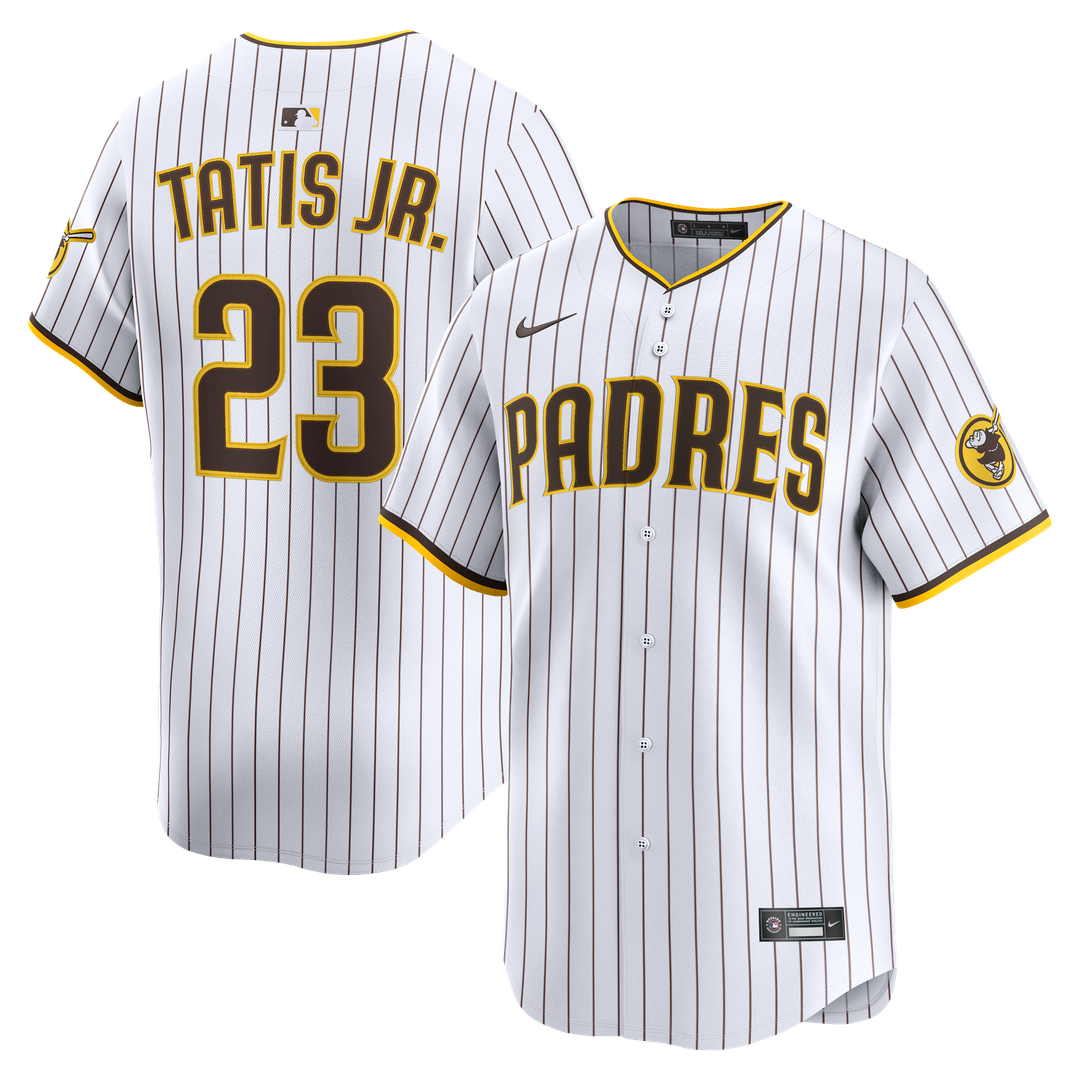 Men's San Diego Padres Fernando Tatis Jr. Brown Road Limited MLB Baseball Jersey - view 7
