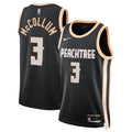 Unisex CJ McCollum Atlanta Hawks 2025/26 City Edition Swingman NBA Basketball Jersey - Black - view 1