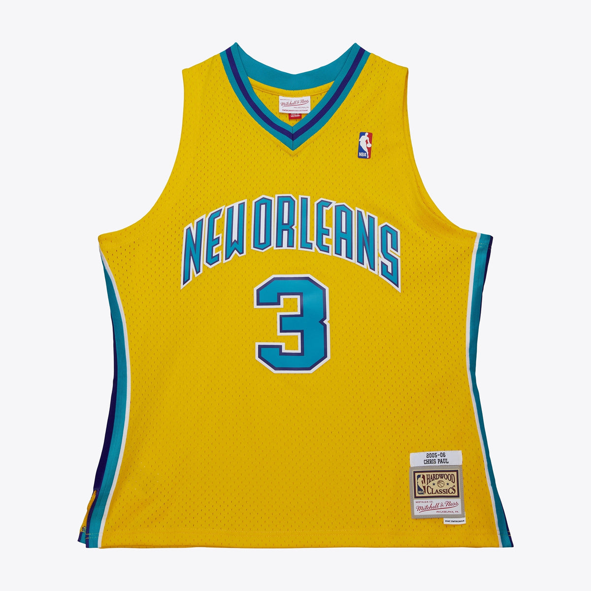 Men's Chris Paul New Orleans Hornets Swingman NBA Basketball Jersey - Mens - view 2