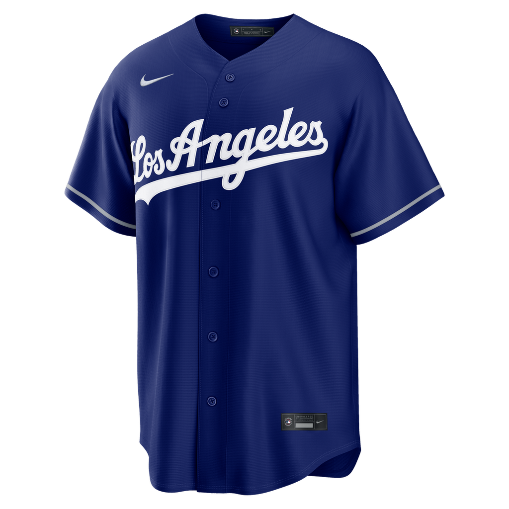 Men's Los Angeles Dodgers Freddie Freeman Royal Alternate Replica MLB Baseball Jersey - view 2