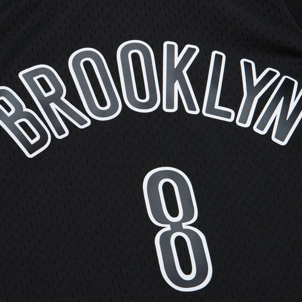 Men's Brooklyn Nets Deron Williams 2012 Day NBA Basketball Jersey - Black - view 5