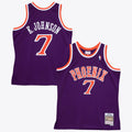 Men's Phoenix Suns Kevin Johnson 1989 Dark NBA Basketball Jersey - Purple - view 1