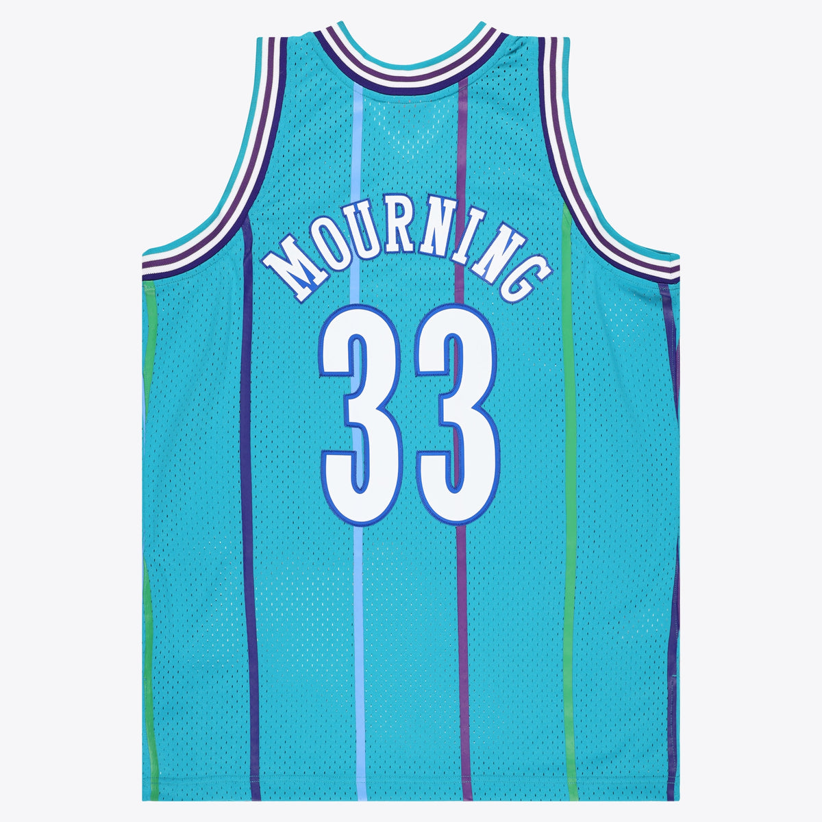 Men's Charlotte Hornets NBA Swingman Jersey - Alonzo Mourning - view 3