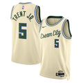 Unisex Gary Trent Jr. Milwaukee Bucks 2025/26 City Edition Swingman NBA Basketball Jersey - Cream - view 1