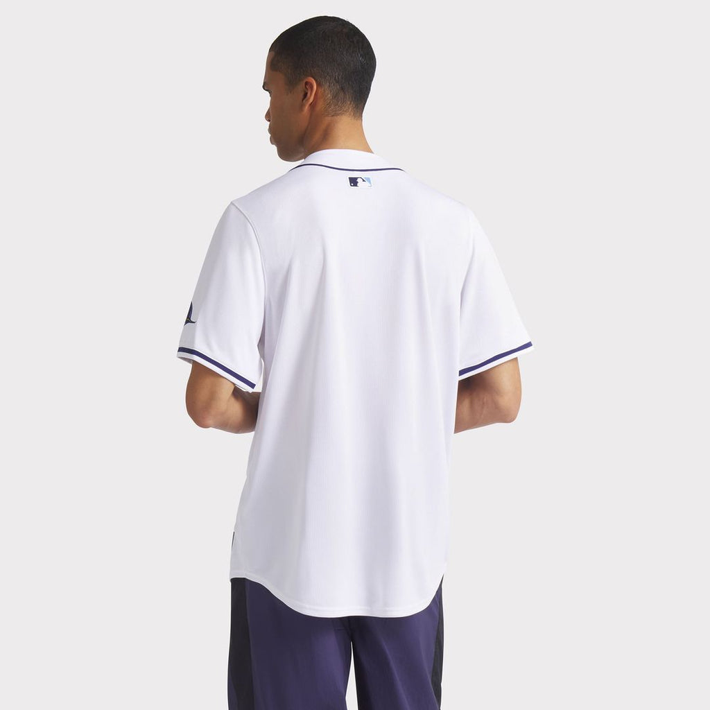 Men's Tampa Bay Rays White Home Limited MLB Baseball Jersey - view 6