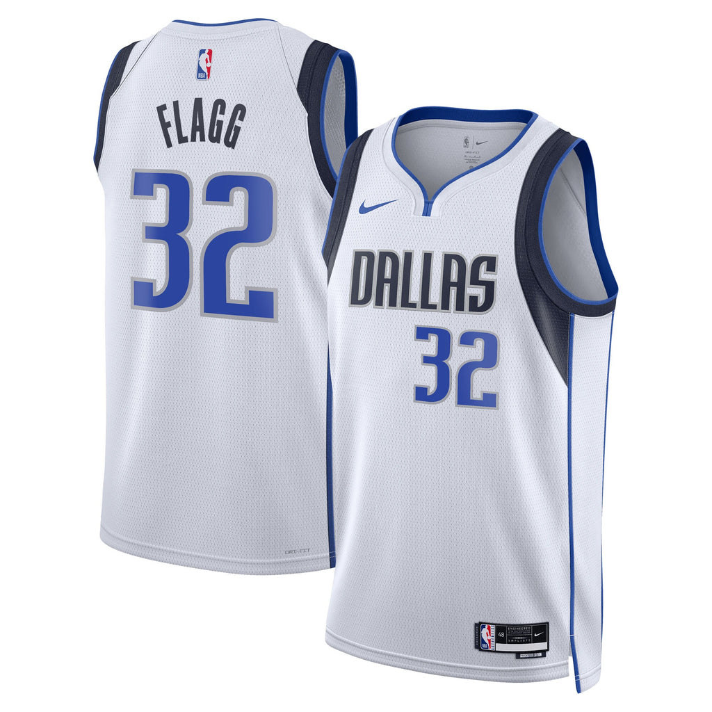 Unisex Cooper Flagg Dallas Mavericks Association Edition Swingman Jersey NBA 2025 First Round Draft Pick - White - view 2