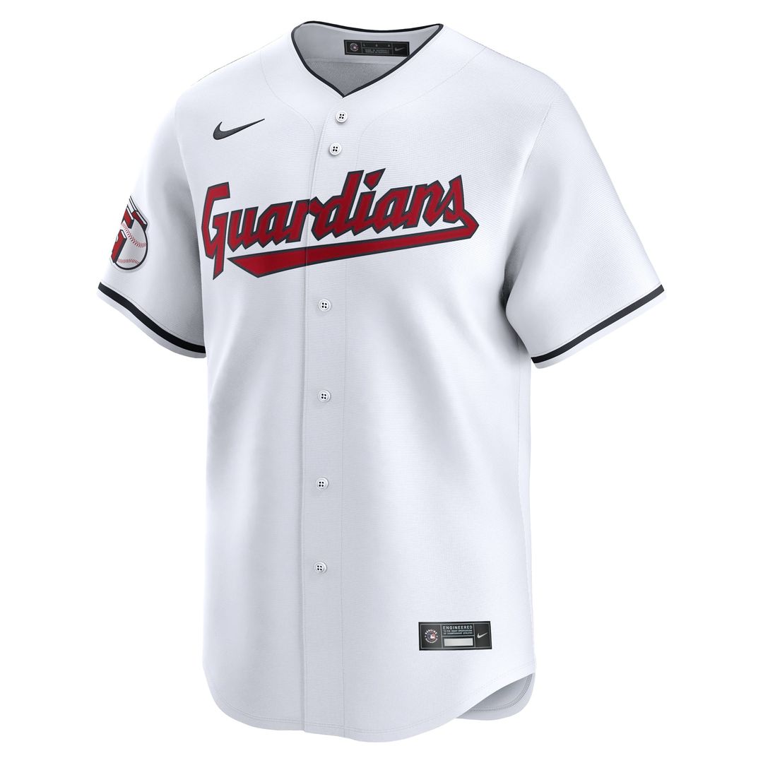 Men's Cleveland Guardians David Fry White Home Limited MLB Baseball Jersey - view 2