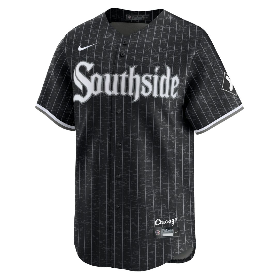 Men's Chicago White Sox Black City Connect Limited MLB Baseball Jersey - view 3