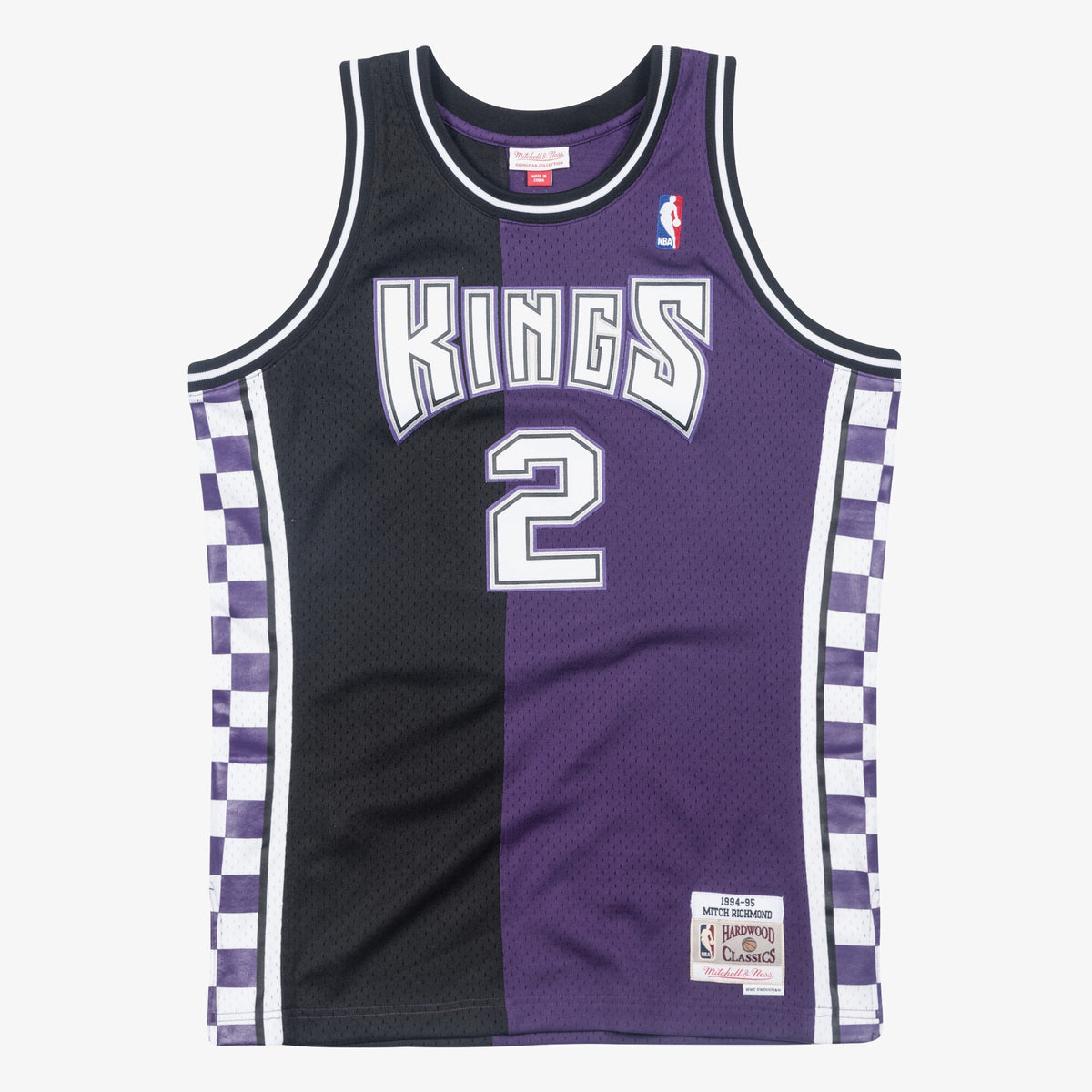 Men's Sacramento Kings Swingman NBA Basketball Jersey Mitch Richmond 1994-95 - view 1