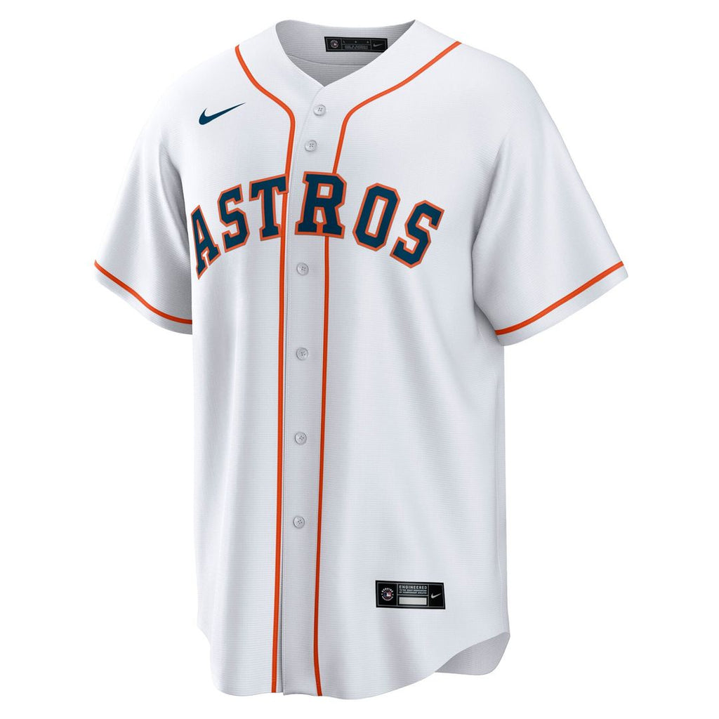 Men's Houston Astros Cam Smith White Home Replica MLB Baseball Jersey - view 2