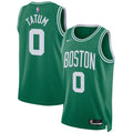 Unisex Jayson Tatum Boston Celtics Icon Edition Swingman NBA Basketball Jersey - Kelly Green - view 1
