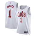 Unisex James Harden Cleveland Cavaliers Association Edition Swingman NBA Basketball Jersey - White - view 1