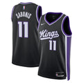 Unisex Domantas Sabonis Sacramento Kings Icon Edition Swingman NBA Basketball Jersey - Black - view 1