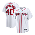 Men's Boston Red Sox Willson Contreras White Home Replica MLB Baseball Jersey - view 1
